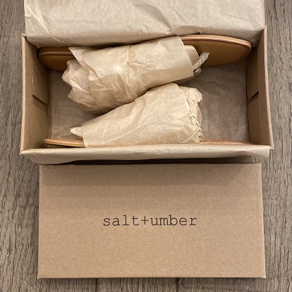 ANTHROPOLOGIE Salt + Umber Oceana Macrame Sandals Sz 10 - NIB!! - Picture 11 of 12